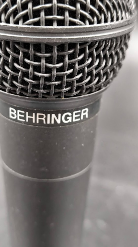 Behringer Ultravoice XM8500 Microphone Used Working Black