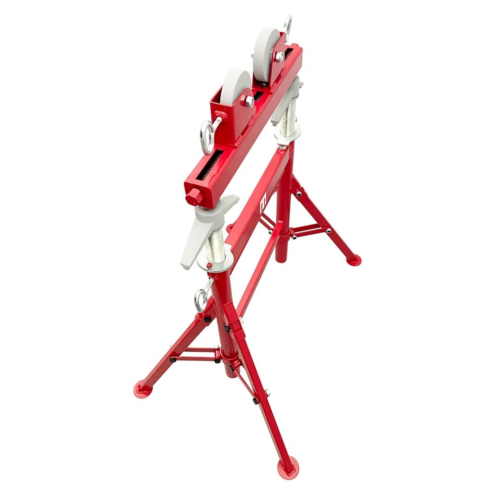 Adjustable 29"-43"H Tube Pipe Roller Support Stand Welding Positioner