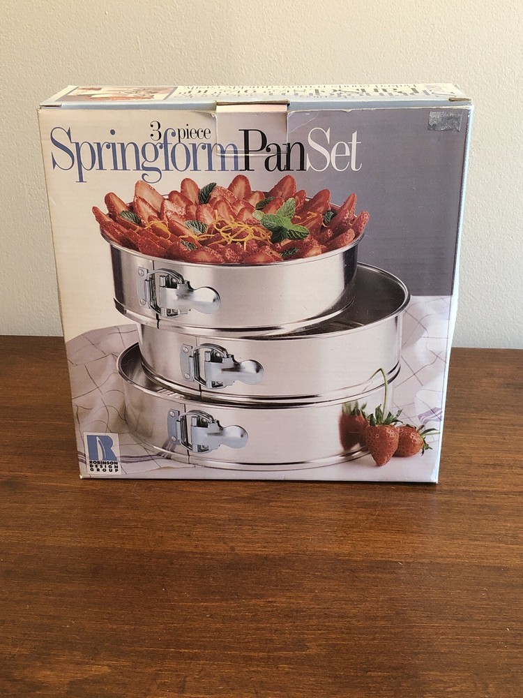 3 Piece Springform Pan Set Robinson Design Group Sliver