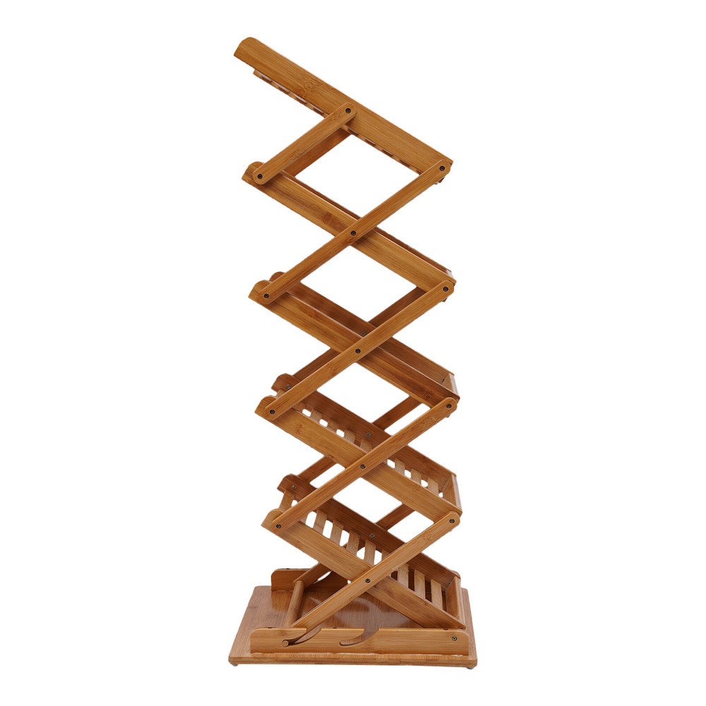 5 Layer Freestanding Magazine Rack Home Office Comic Display Organizer Stand