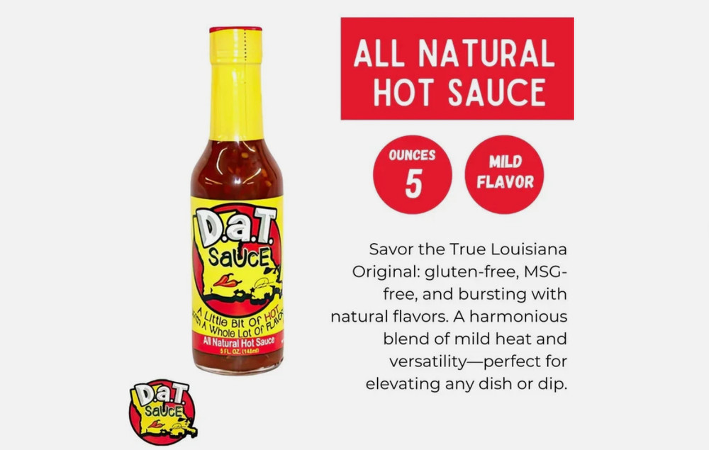 Dat Sauce Hot All-Purpose Sauce 5 oz