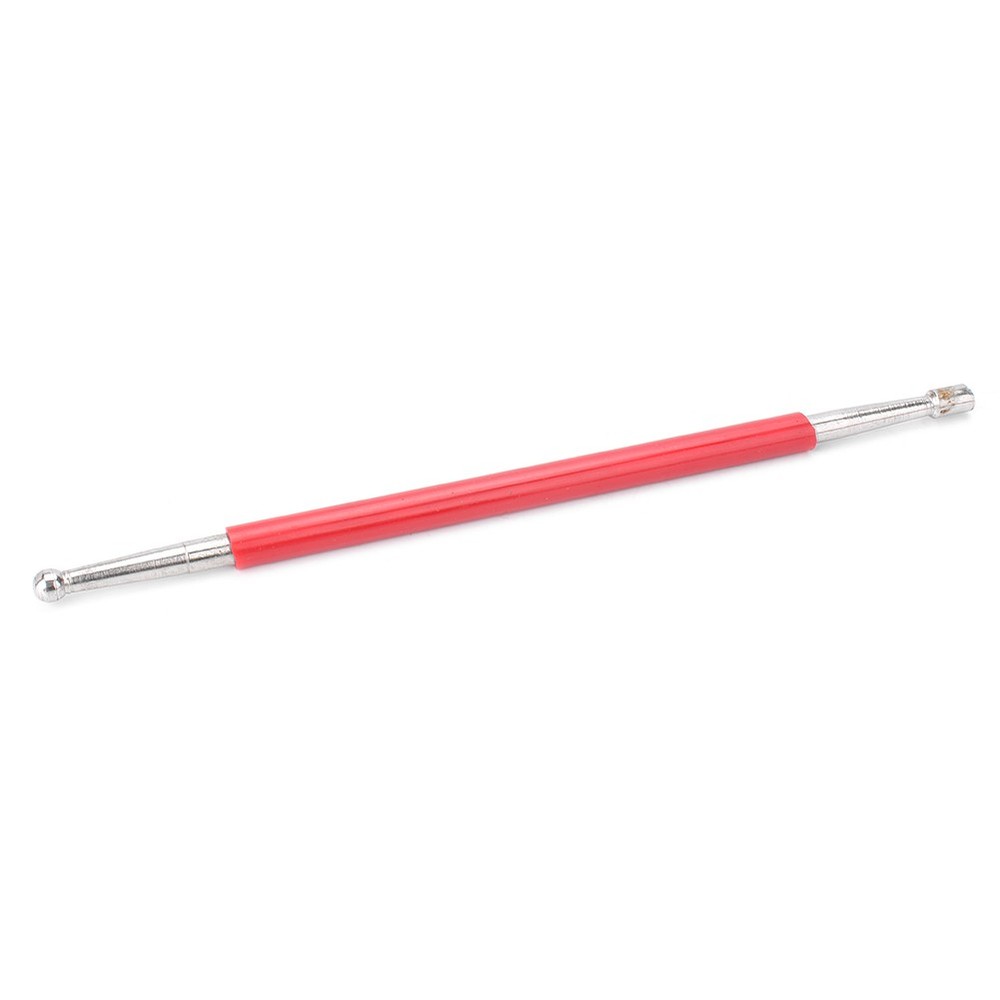 Modelling Tools Kit Set Red + Silver For shaping wax or PMC Silver Clay