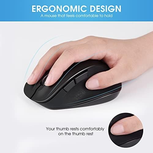 Wireless Mouse Laptop Desktop