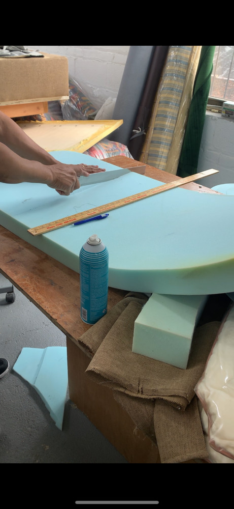 Upholstery Foam Rubber 21" foam sheet cutter