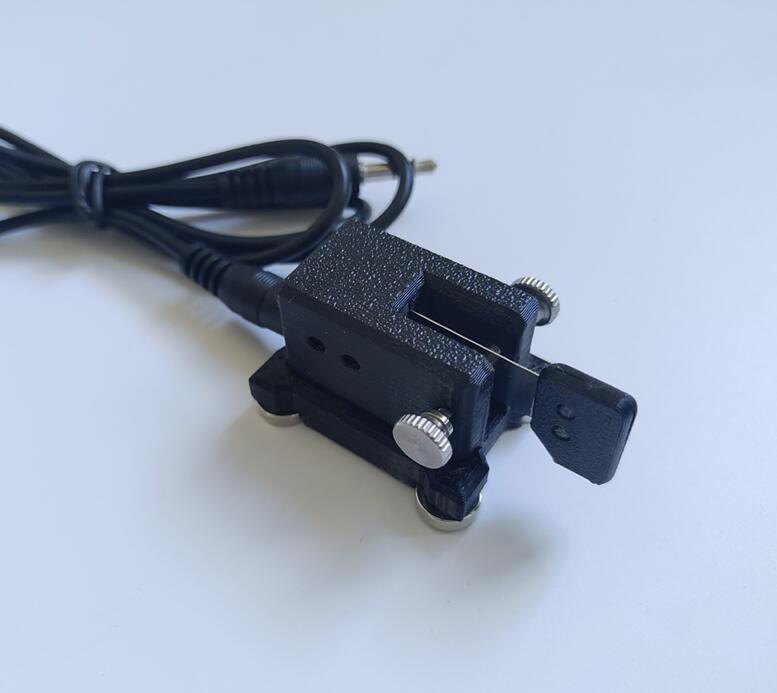 Mini Single paddle Key Morse Key CW Key Automatic Base Magnetic Shortwave Radio