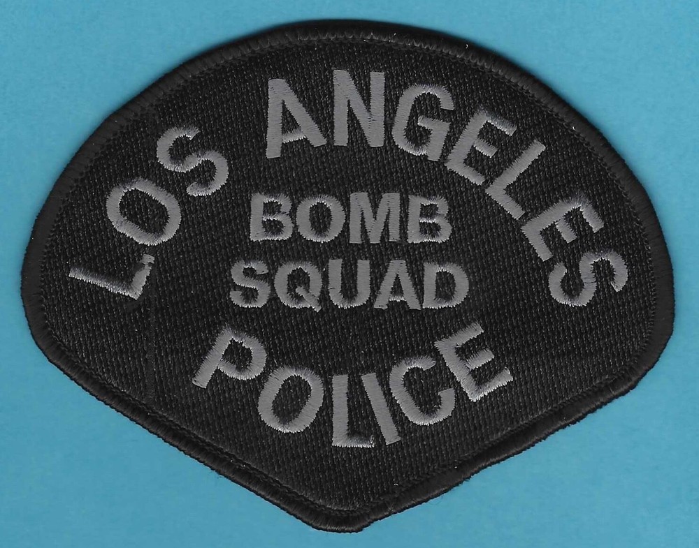 LOS ANGELES METRO POLICE BOMB SQUAD SHOULDER PATCH