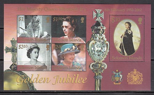 Salomon - Yvert 62 ** MNH Characters