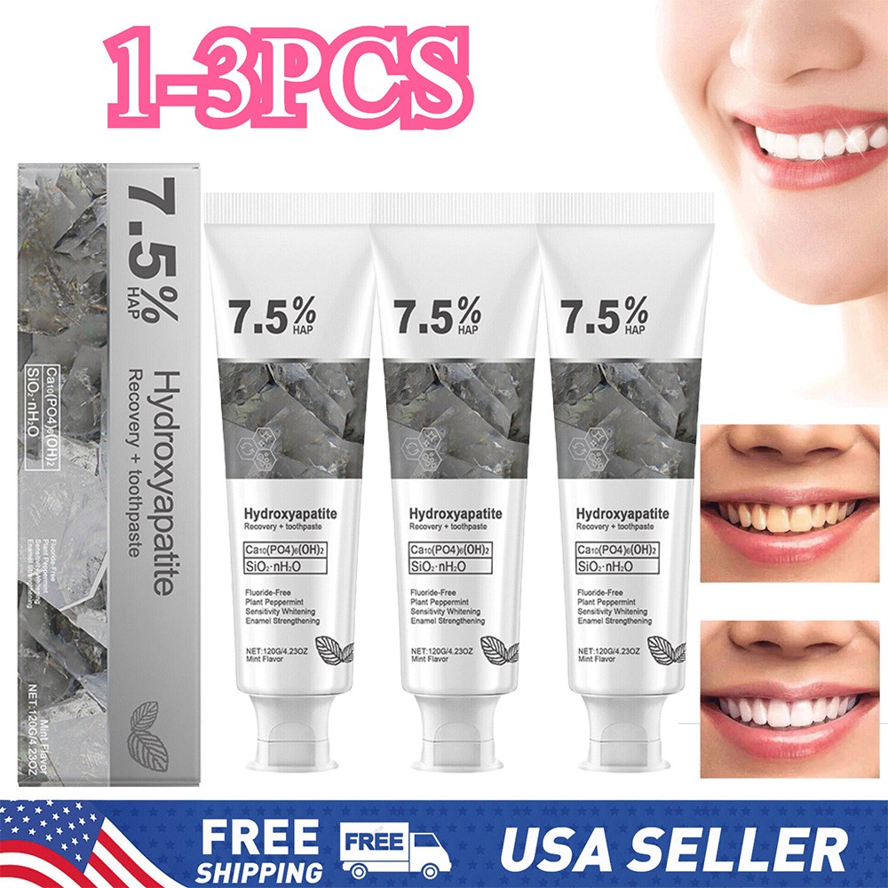 7.5% Hap Nano-Hydroxyapatite Toothpaste Remove Deep Clean For Sensitive Teeth