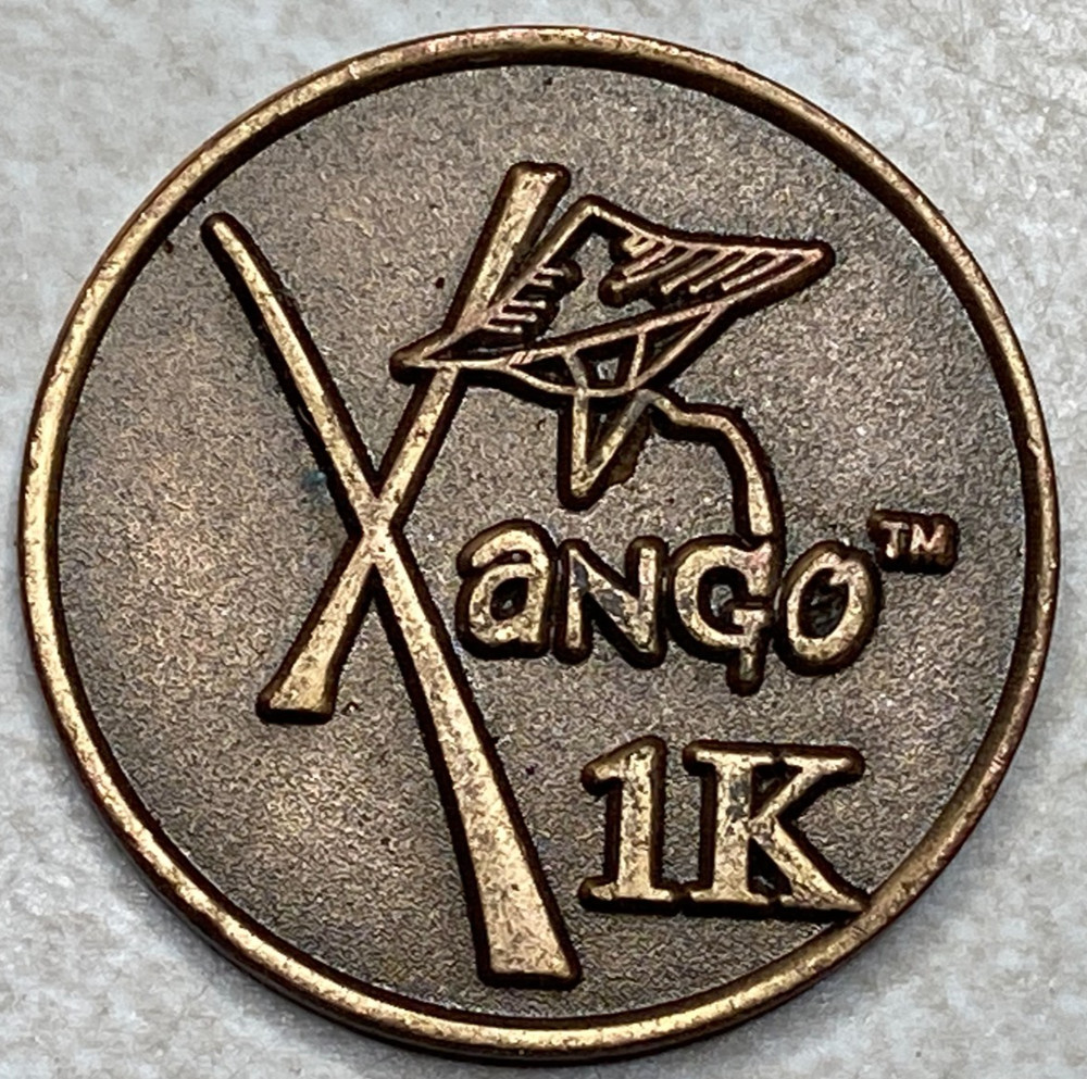 Xango 1K Golf Ball Marker Token T8199