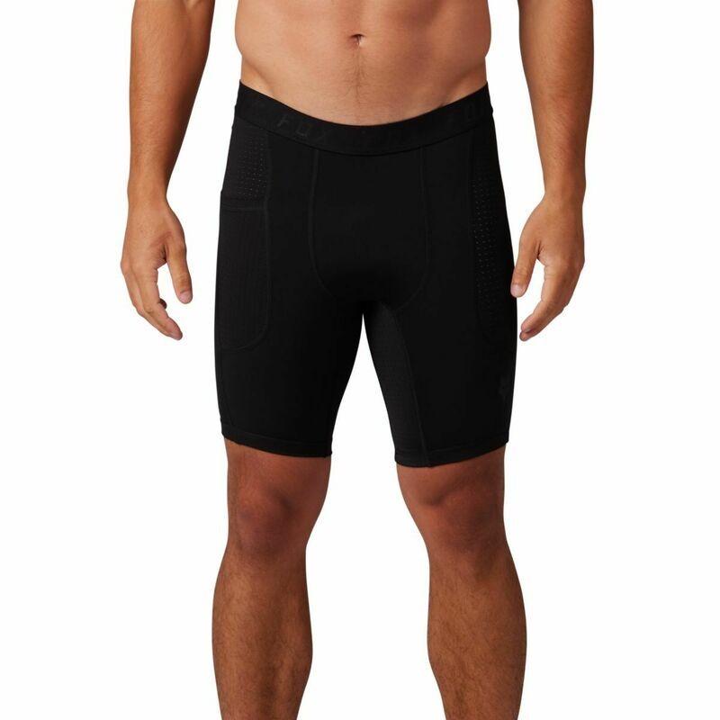 Fox Racing Tecbase Compression Black Shorts