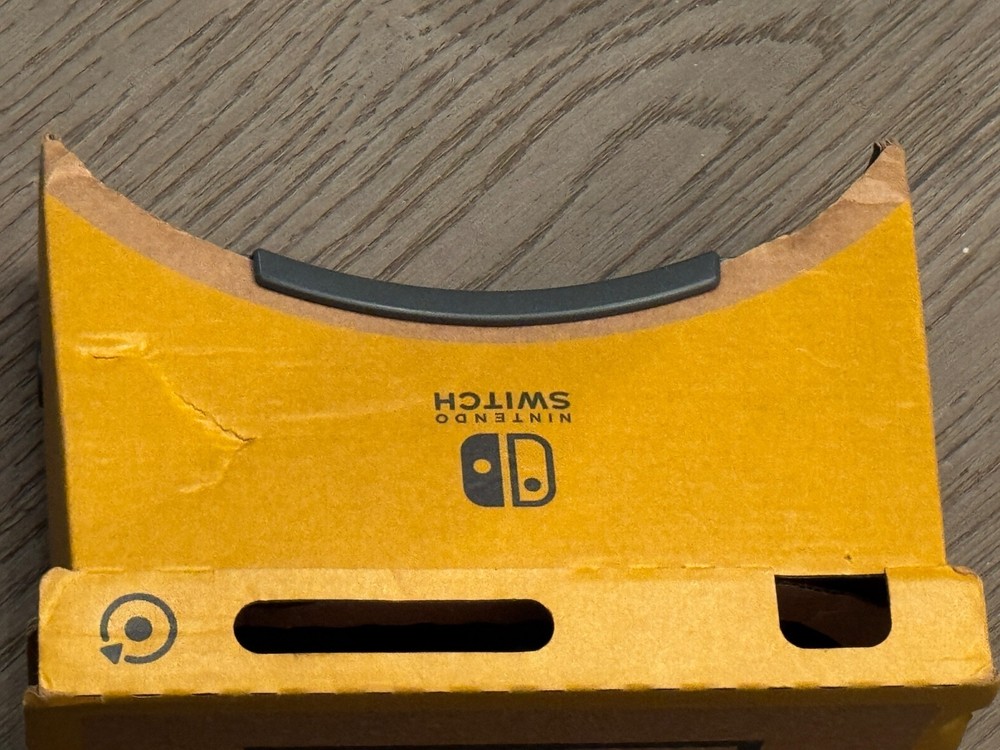 Nintendo LABO VR Headset Google Nintendo Switch Game