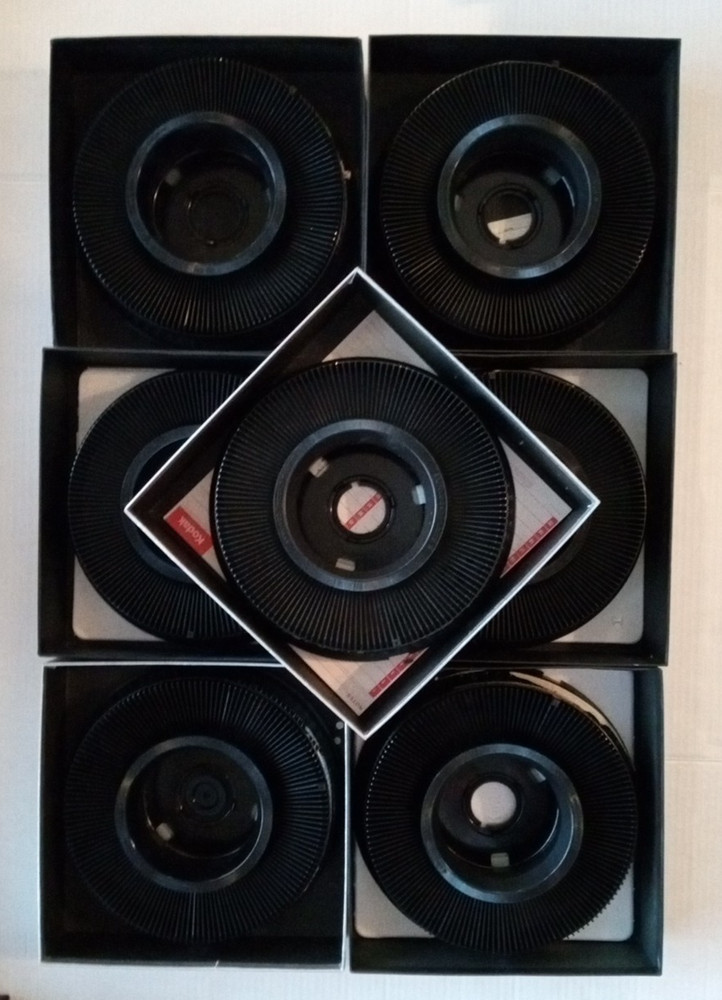 Kodak Carousel 140 Capacity Slide Trays