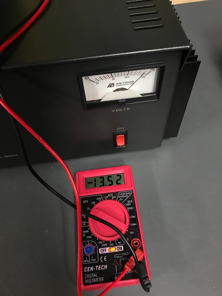 Astron RS50M 13.8V Power Supply - Black