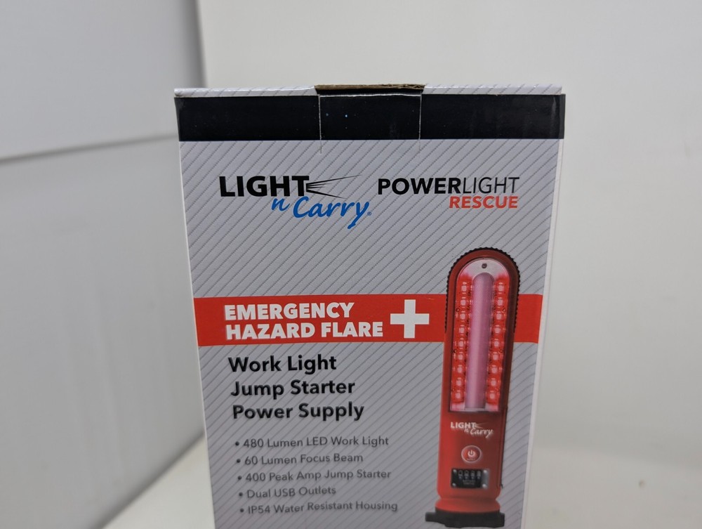 NEW Clore Jump Light N Carry 12V Multifunction Powerlight Jumpstarter (CS)