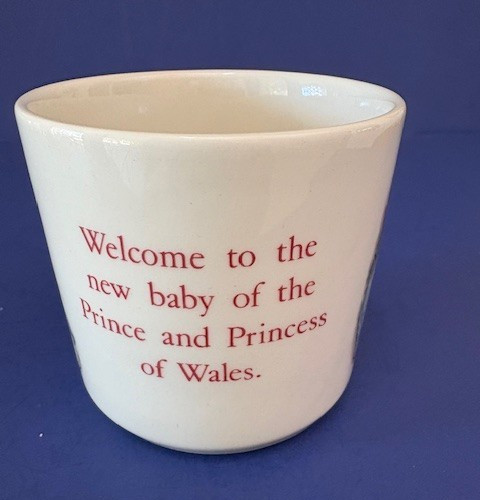 Prince William-British Royal Commemorative-Cup-Birth 1982
