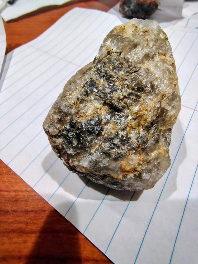 Native Gold Quartz Specimen 106.90 Grams