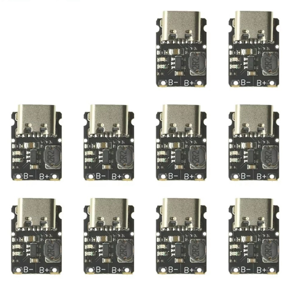 10pcs Type-C 5V  Discharge Integrated Module 3.7V 4.2V 18650 Lithium3249