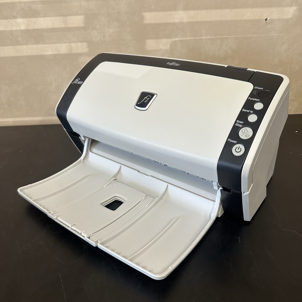 FUJITSU FI-6130 Document Scanner with 24V AC Adapter - Without Box