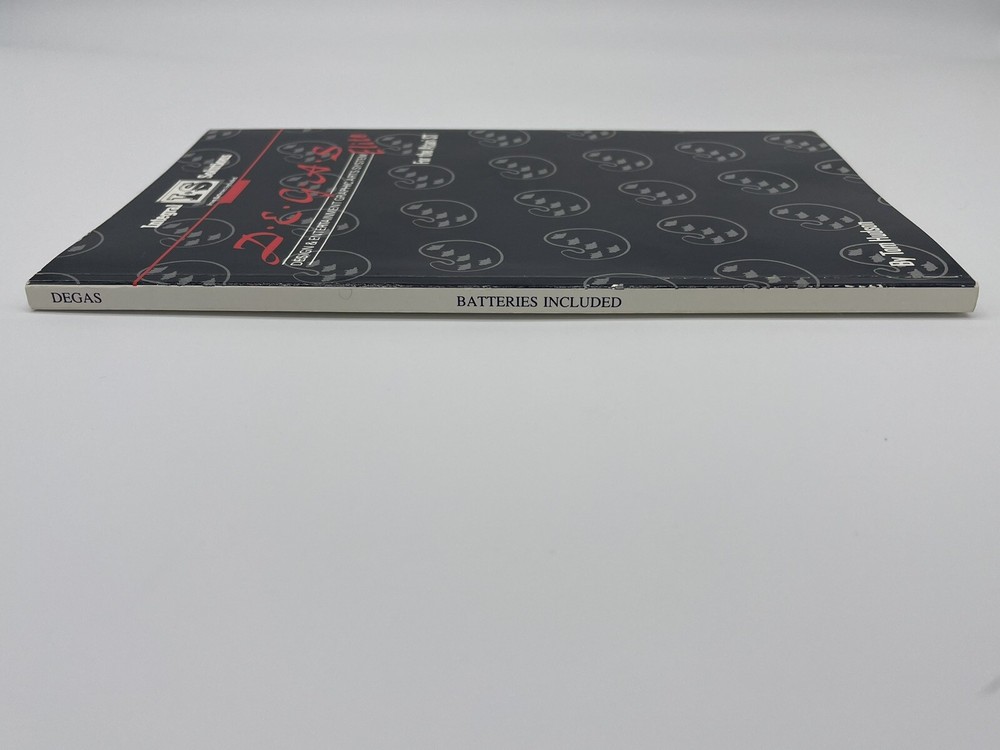 ATARI ST 1986 DEGAS Graphics Elite Book Integral Solutions Batteries Included