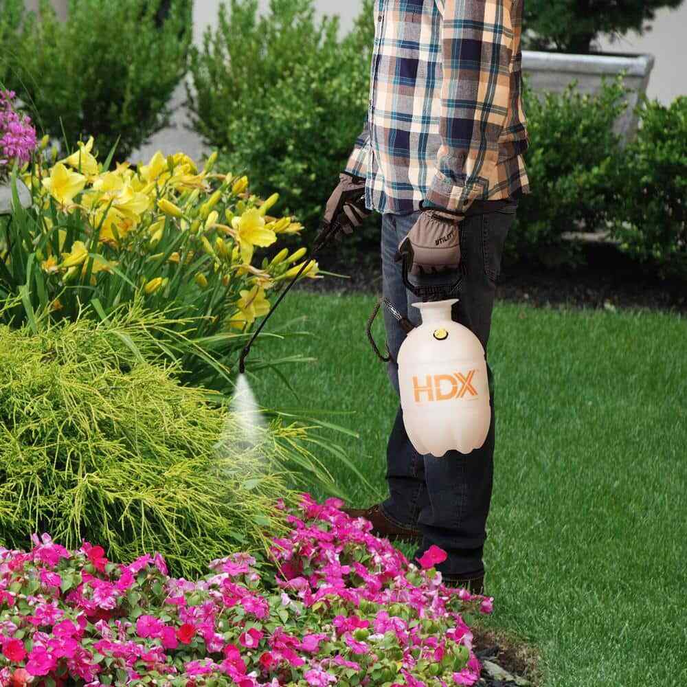 New 1 Gallon Pump Garden Sprayer Multi Purpose Best Heavy Duty Handle Adjustable