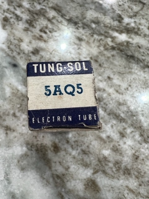 Tung Sol Electron Tube 5AQ5 NOS