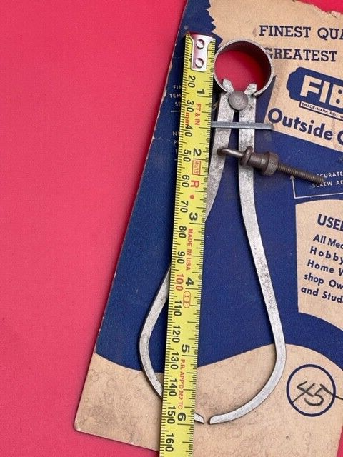 FIBCO Outside Caliper, 5" VINTAGE!