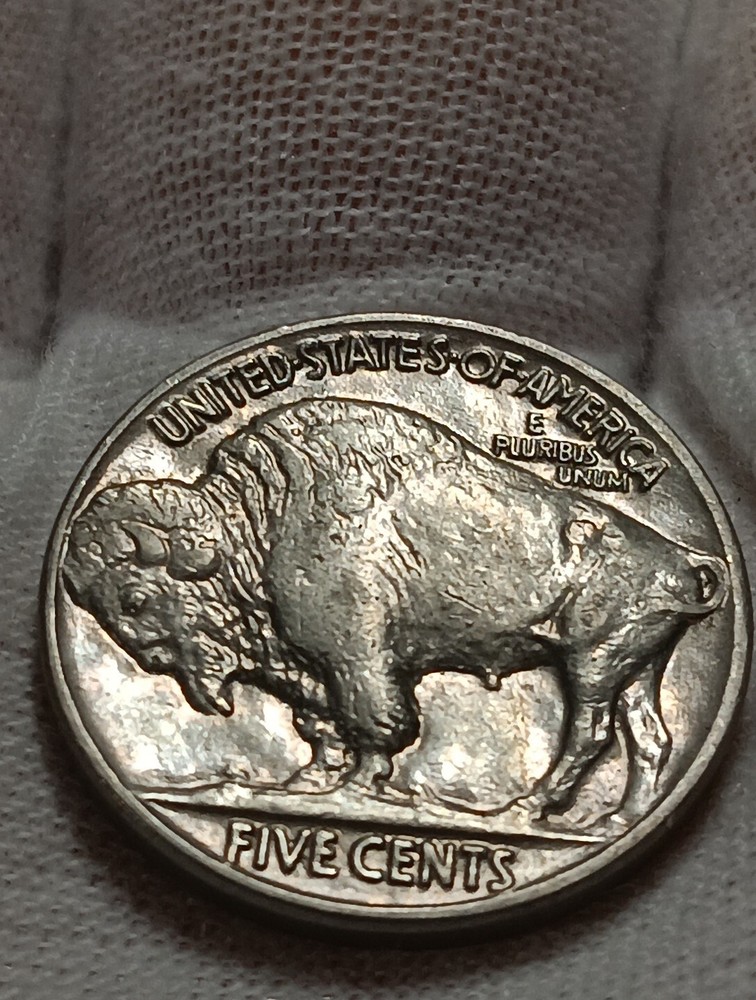 👉1936-Buffalo Nickel Gem BU Choice Full Horn D/452