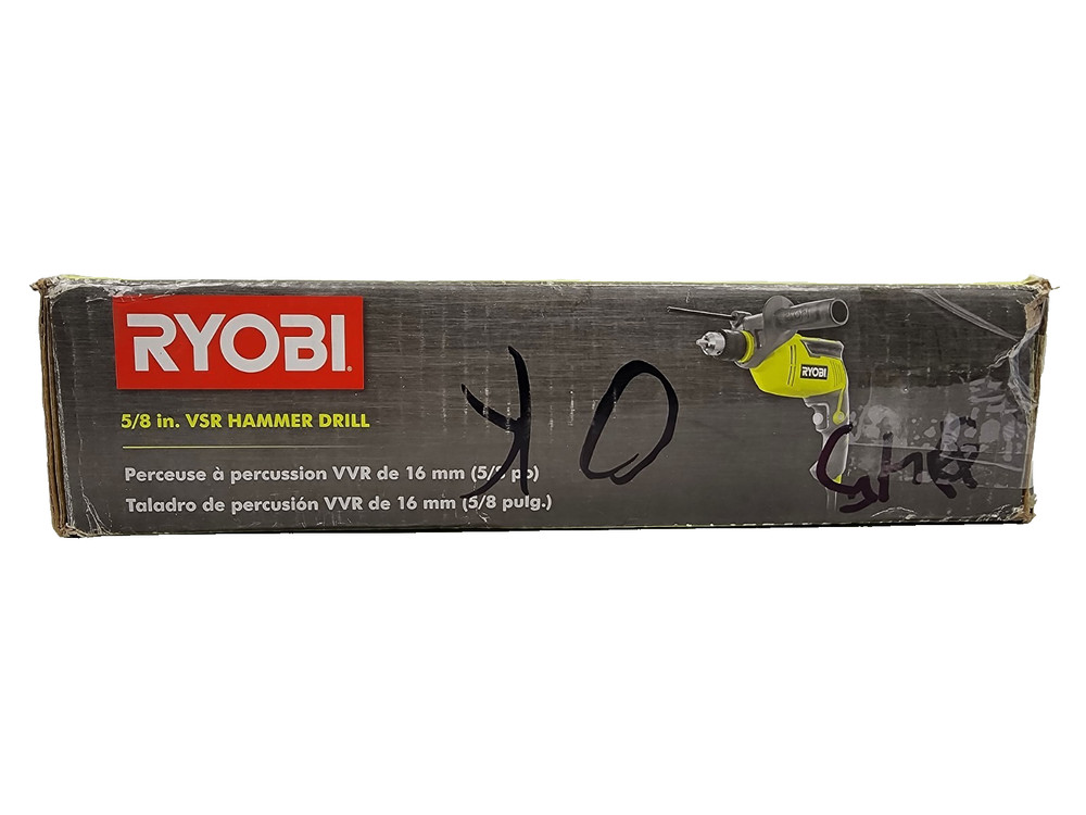 RYOBI D620H 6.2 Amp Corded 5/8 in. Variable Speed Hammer Drill