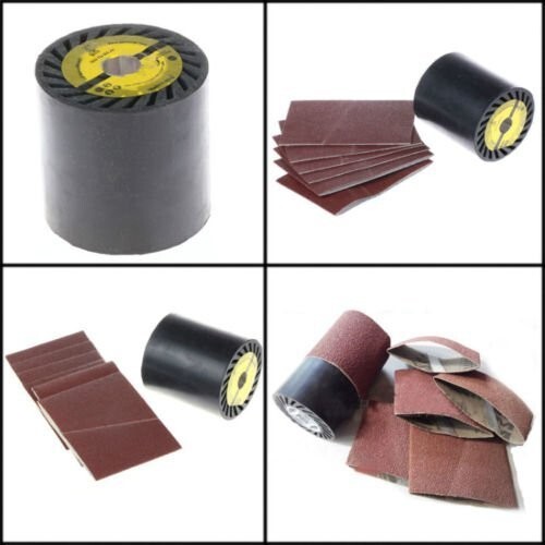 Expansion Roller for Metabo Burnisher and 20 pack sanding belt