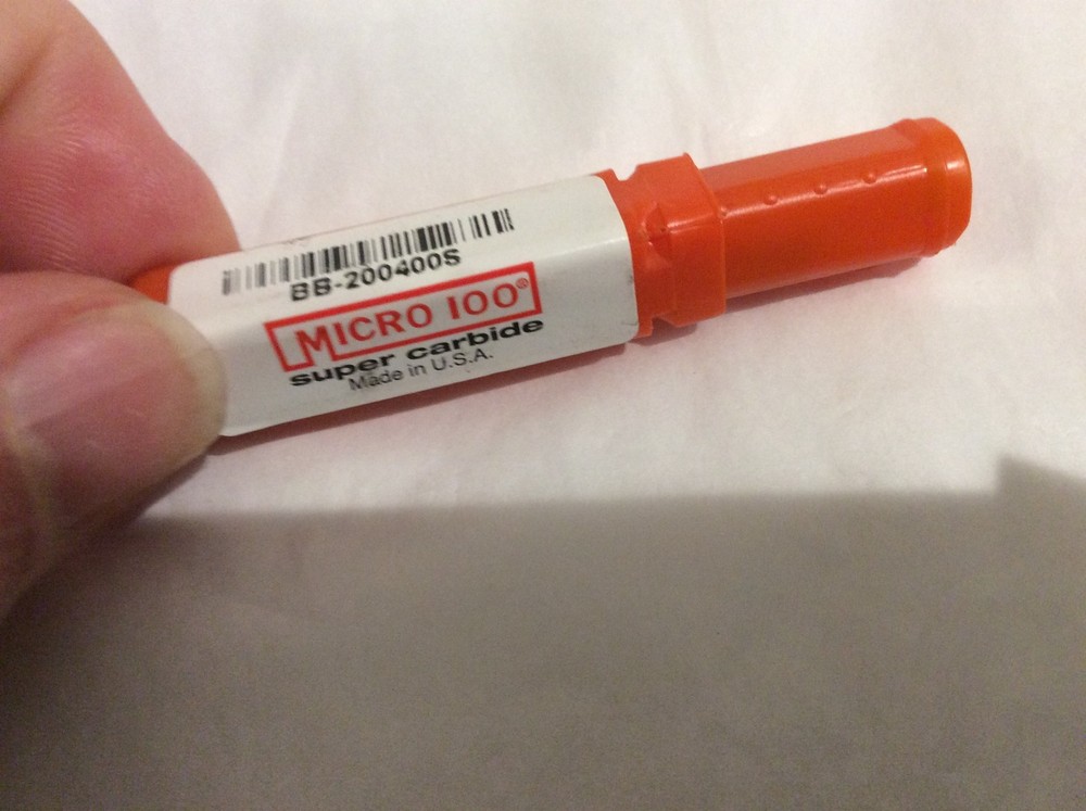 1 NEW MICRO 100 SOLID CARBIDE BORING BAR BB-200400S USA MADE