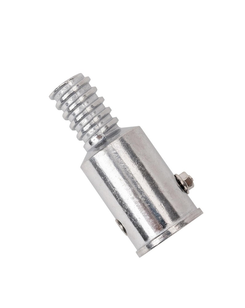 EESC2Y (2-Pack) 1" Threaded Tips Replacement for Extension Poles 1 in, sliver