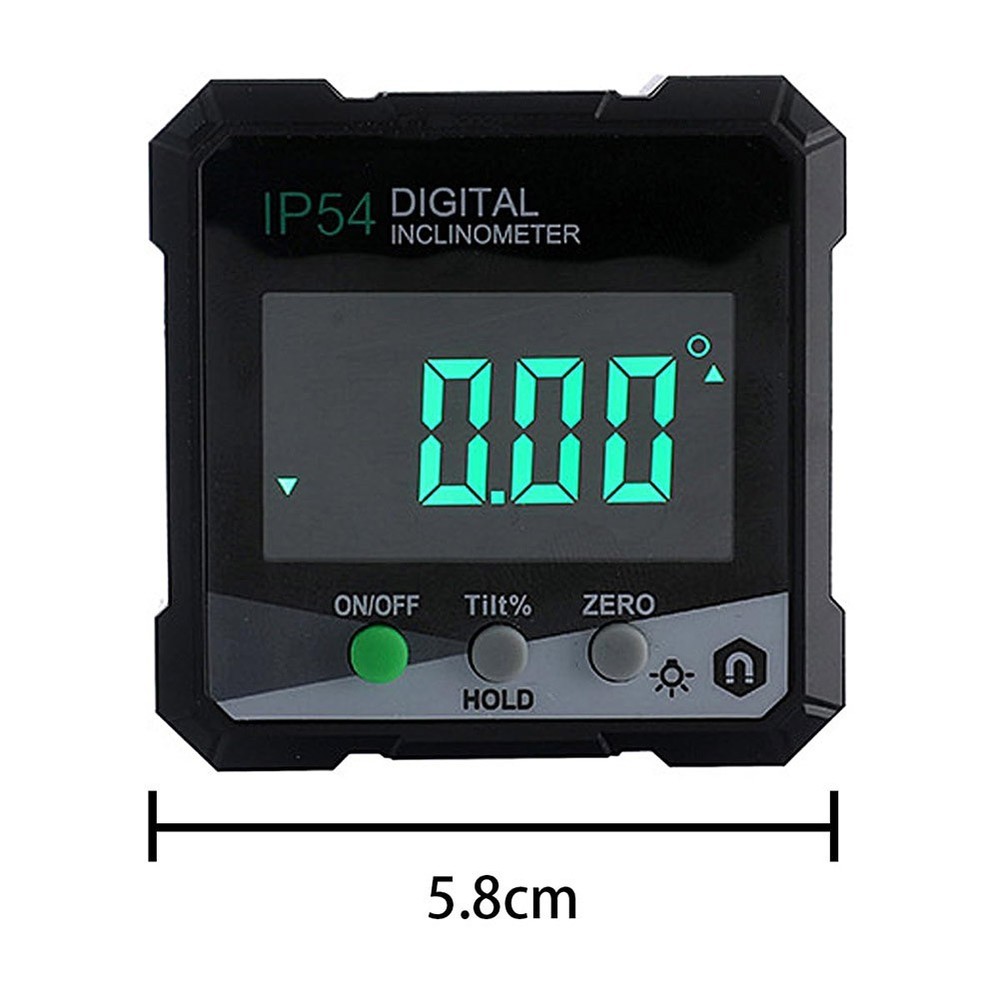 Digital Protractor Set with Screwdriver Perfect for Immediate Use in Projects