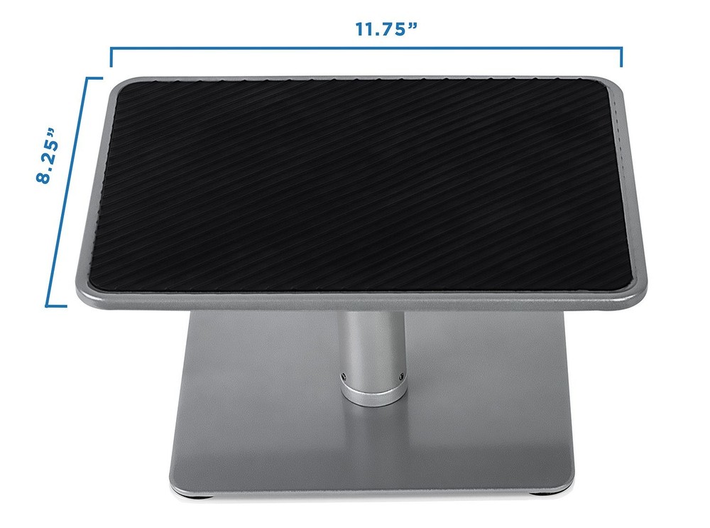 Mount-It! Adjustable Height Laptop Stand for MacBook Pro, Ergonomic Silver