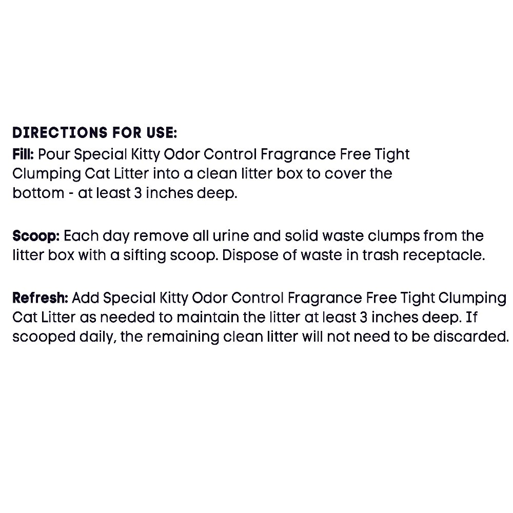 Kitty Clumping Clay Cat Litter, Fresh Scent, 45 lbs Box