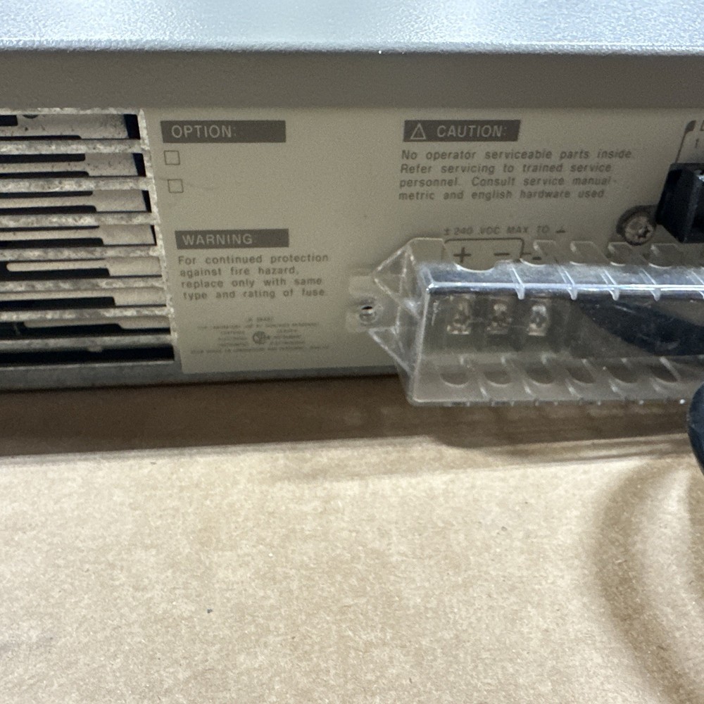 Agilent 6643A DC Power Supply 0-35V @ 0-6A GPIB/HP-IB Programmable Rack Mount