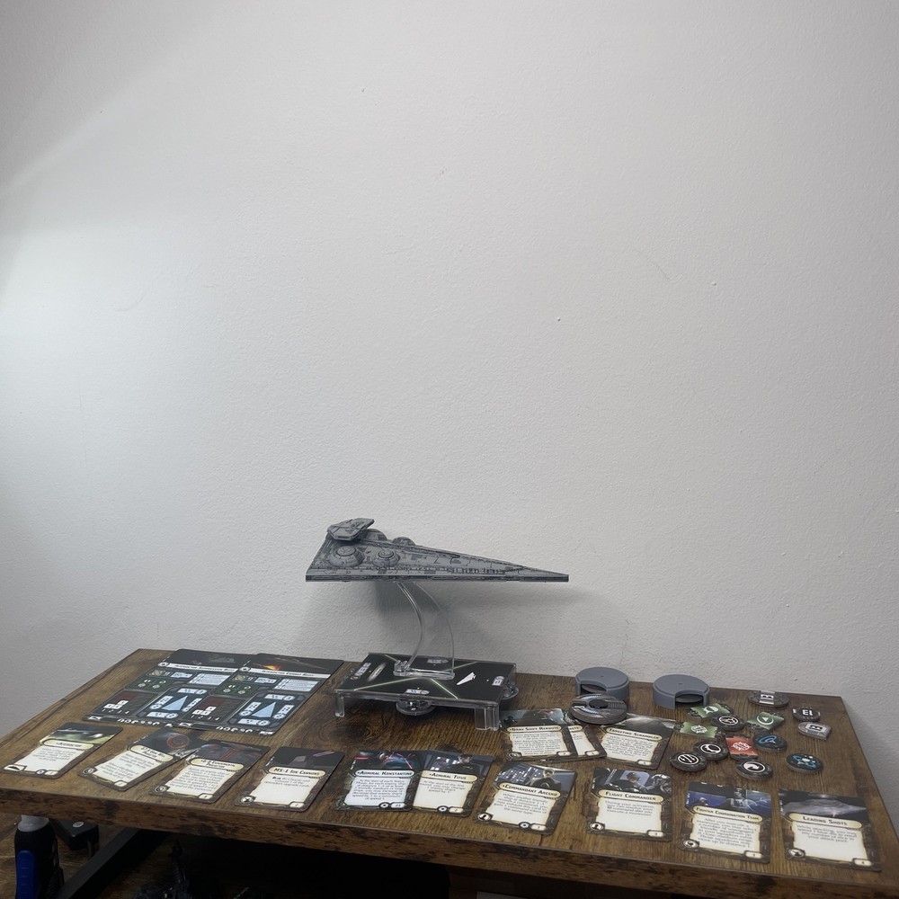Star Wars Armada Interdictor expansion Used Complete FFG