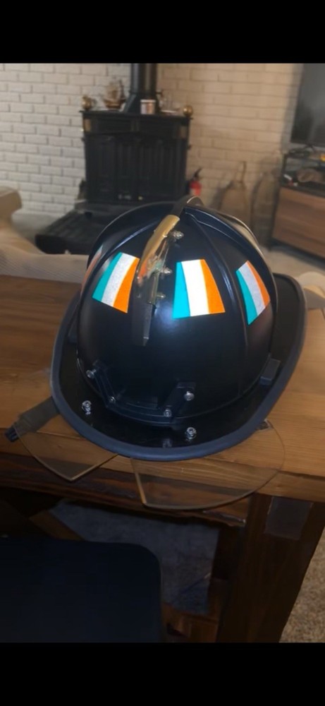 Morning Pride Ben Franklin 2 Fire Helmet Black