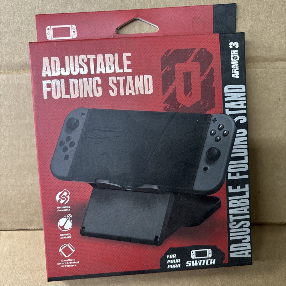 Adjustable Folding Stand for Nintendo Switch & Lite by Armor 3