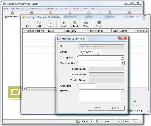 Church Management Software Professional Membership System; Church Facilities,...
