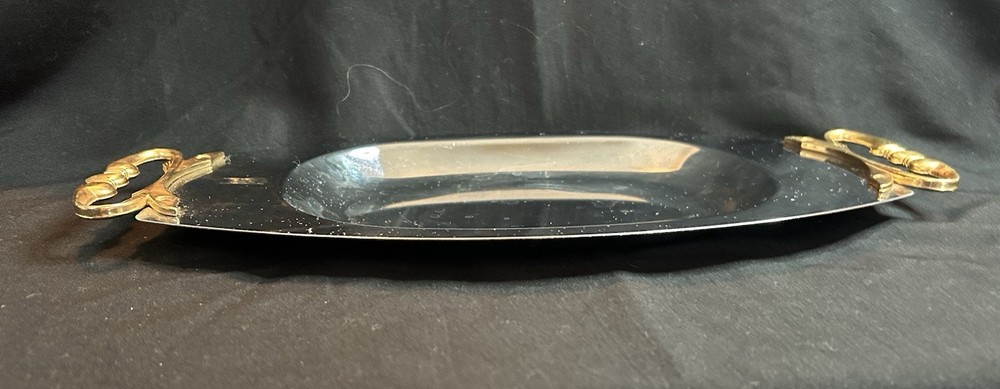 Stainless Steel Serving Platter 14.5 Inches