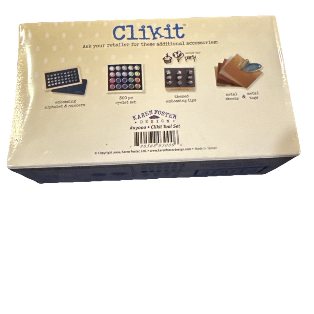 Karen Foster Design Clikit Multi-Purpose Spring-Action Scrapbooking Tool