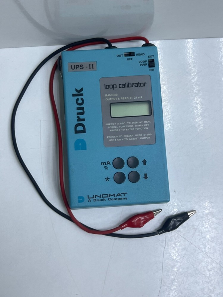 DRUCK UNOMAT UPS-II LOOP CALIBRATOR
