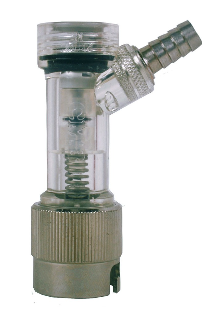 Check Valved Gas Barbed Pin Lock Disconnect