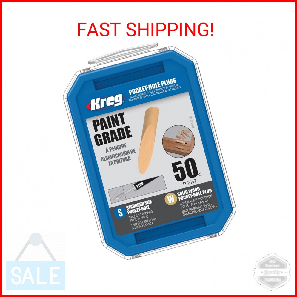 Paint Grade Wood Plugs for Joinery Projects