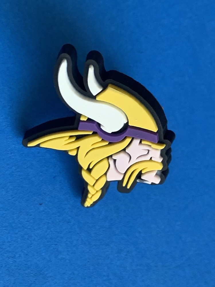 Minnesota Vikings, Shoe Charm For Crocs.