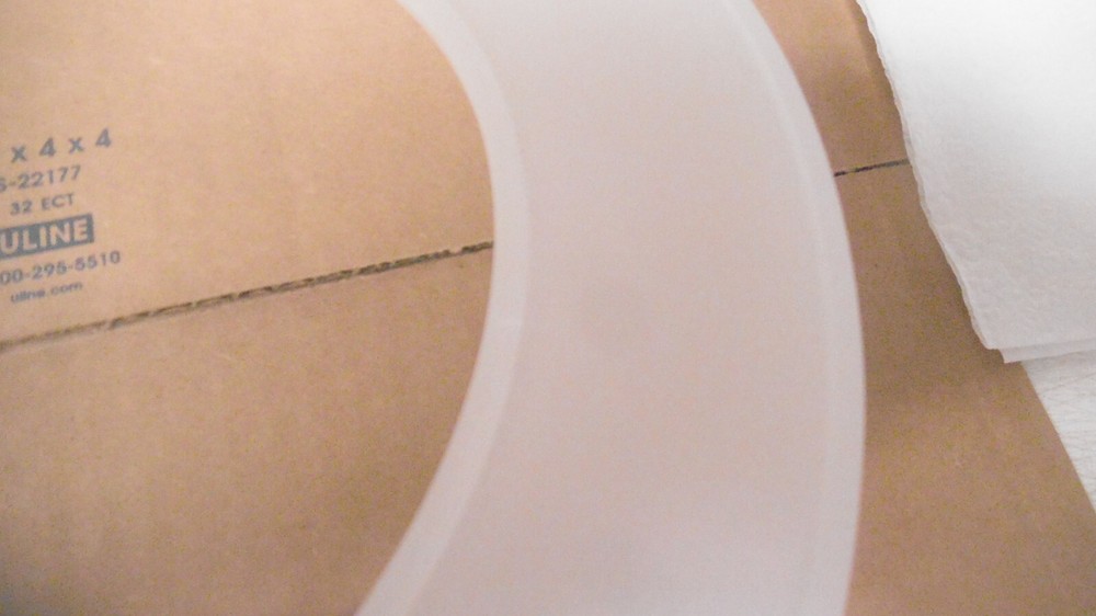 PolyPropylene ring, 10-1/2" OD x 6-5/8" ID x 5/16" thick