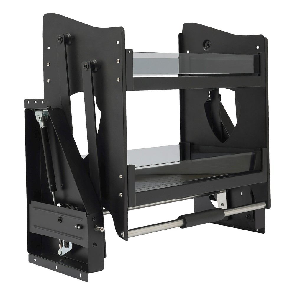 Pull Down Shelf Upper Kitchen Wall Cabinet Storage Organizer (24inch Cabinet)