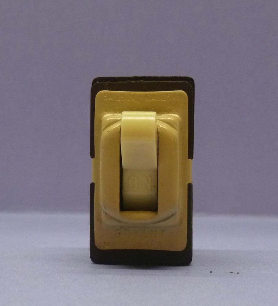 Vintage Despard Interchangeable Toggle Light Switch, Single-Pole, Ivory Bryant