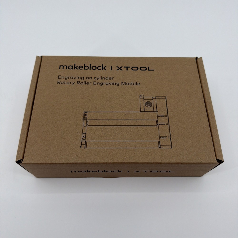 XTool Engraving On Cylinder Rotary Attachment Engraving Module For XTool M1