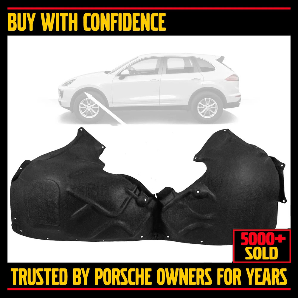 Front Left Fender Wheel Liner Splash Shield Porsche Cayenne 2011-2018 92A